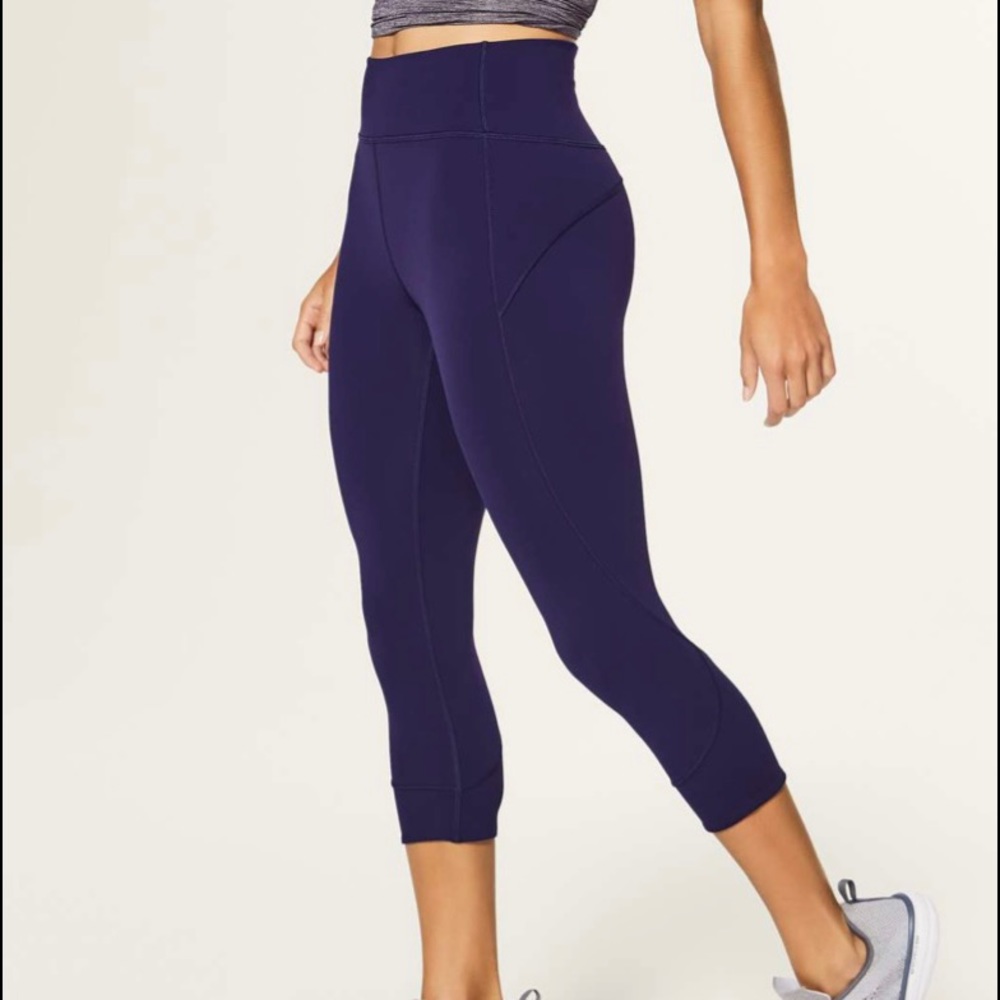 Lululemon In Movement Crop Leggings
